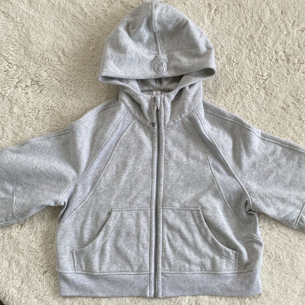 ❤️ Lululemon Scuba Oversized Full Zip in HCUG M/L NWT - Picture 9 of 9